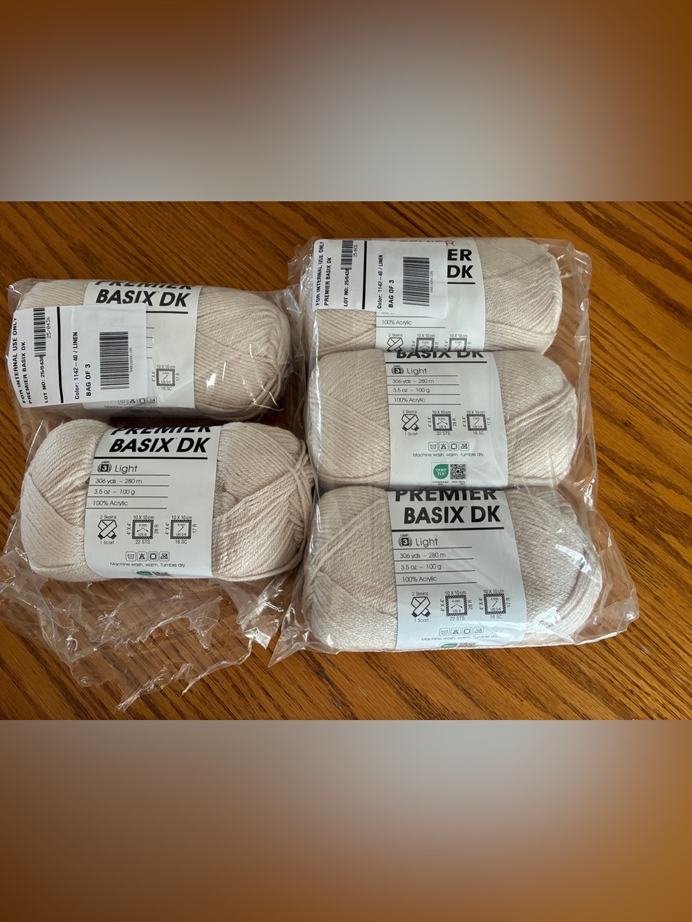 Premier Basix DK Yarn - Linen